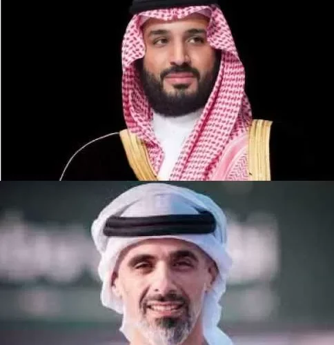 ماذا دار بين ولي العهد السعودي وخالد بن محمد بن زايد بعد تعيينه وليًا لعهد أبوظبي؟
