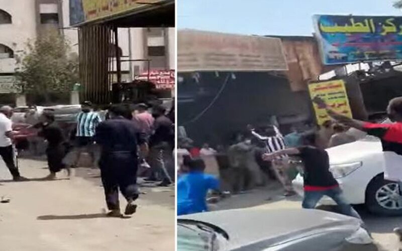 مضاربة جماعية بالعصي والحديد بين سعوديين ومقيميين في جدة