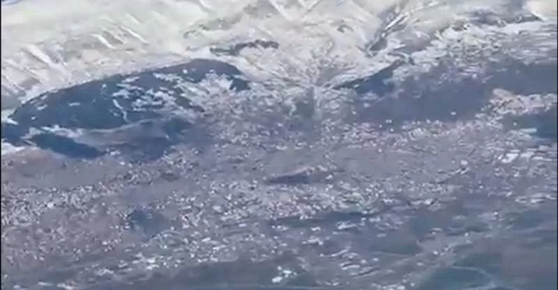 بالفيديو: تصوير جوي يوثق حجم الدمار الهائل في مدينة تركية بسبب الزلزال