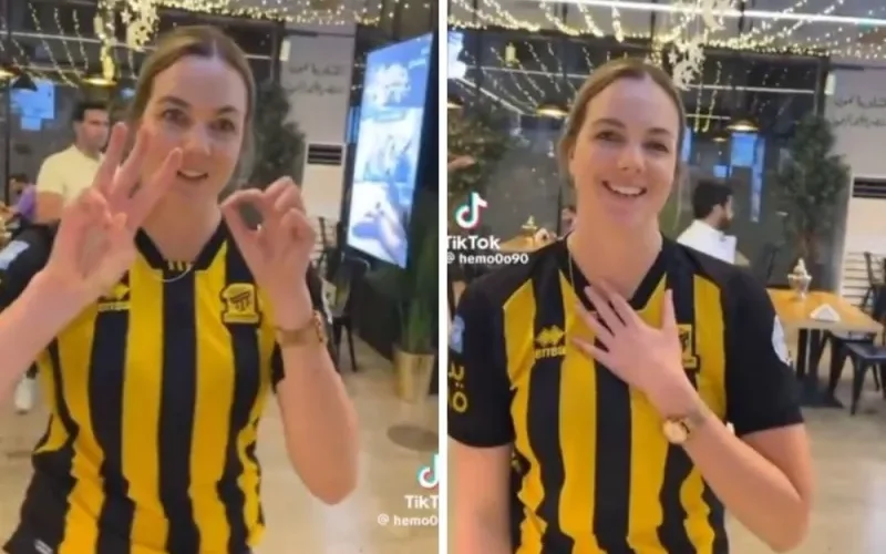 شاهد: فتاة أجنبية حسناء تسخر من الأهلي وتصفه بالنادي المسكين لهذا السبب!