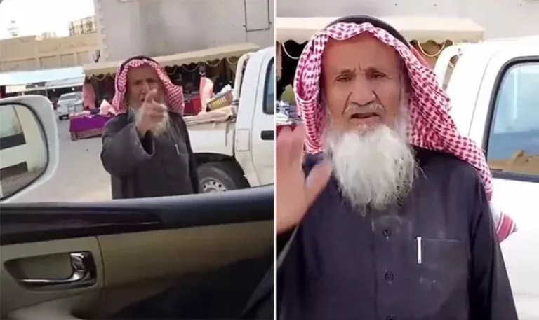 شاهد مسن لسيدة تقود سيارتها: تسوقين أنتِ أحسن من أن يوصلك أجنبي.. وهكذا ردت عليه