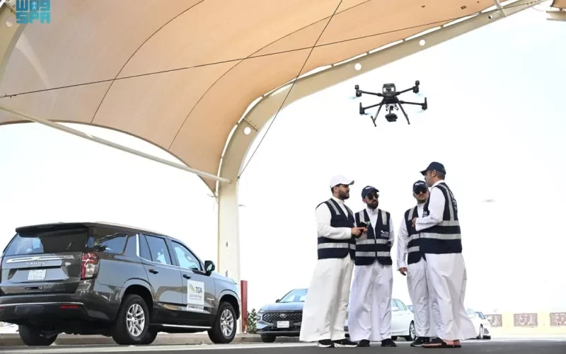 لأول مرة في تاريخ السعودية.. “درون” لرصد انسيابية الحجاج