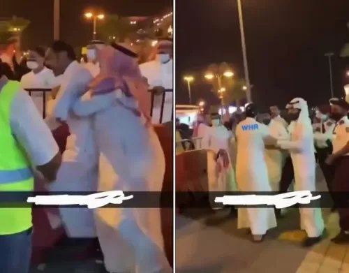 اسلحة نوعية في مضاربة جماعية بحديقة عامة في السعودية .. فيديو