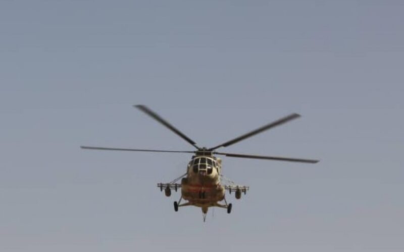 الطيران المروحي اليمني ينفذ اليوم اول مهمة انسانية