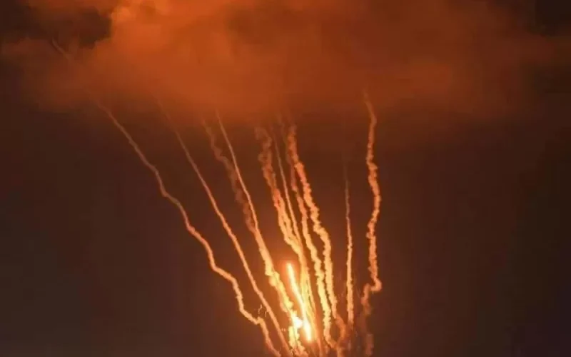 صور مرعبة لقصف الاحتلال الإسرائيلي لقطاع غزة في هذه اللحظات!