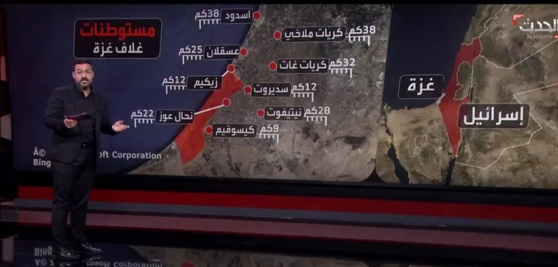 شاهد خريطة تفاعلية توضح المستوطنات التي سيطرت عليها حماس داخل الخط الأخضر