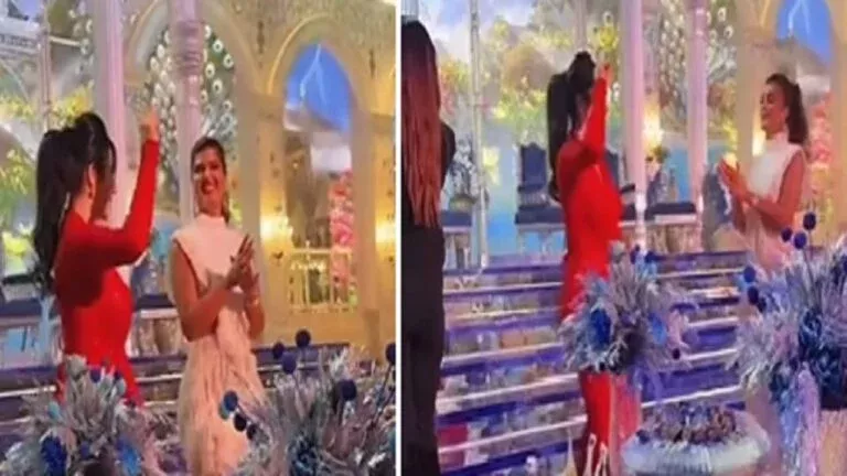 فيديو.. لجين عمران تتألق بوصلة رقص مع أميرة محمد في حفل زفاف بالبحرين