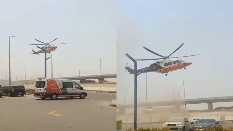 شاهد: الاسعاف الجوي السعودي ينقذ حياة مقيم باكستاني من موت محقق