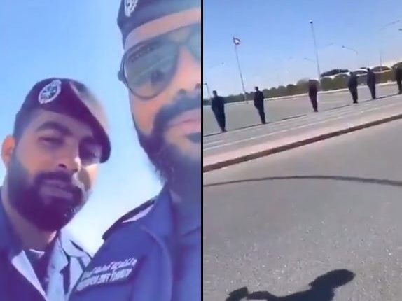 شاهد: مدربان في الإطفاء يقومان بالاعتداء “لفظيًا” على متدربين بالكويت