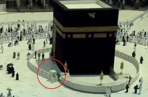 مقطع فيديو من المسجد الحرام يسر الناظرين
