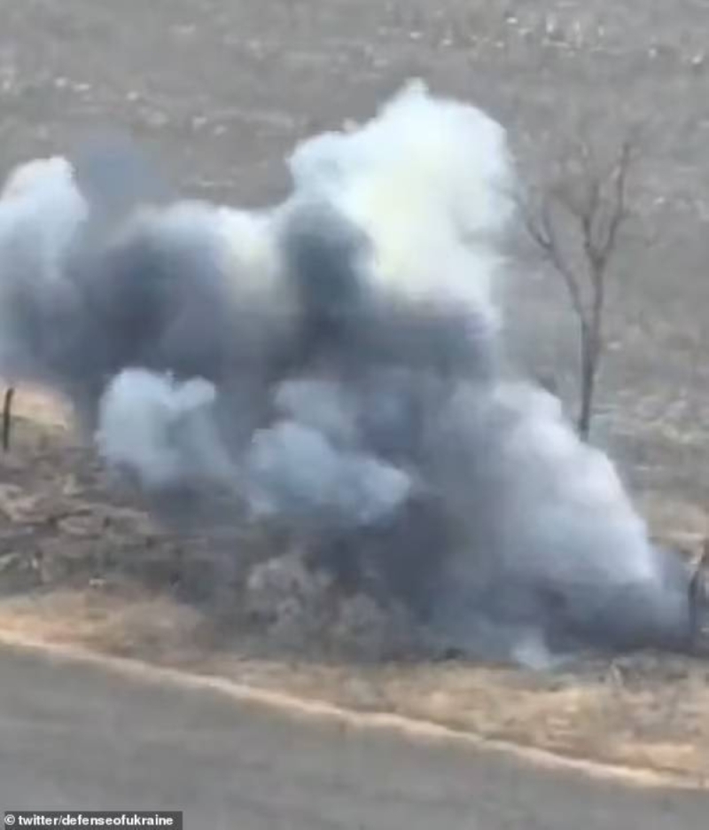 شاهد.. جندي أوكراني يدمر 5 دبابات و3عربات مدرعة روسية في يوم واحد