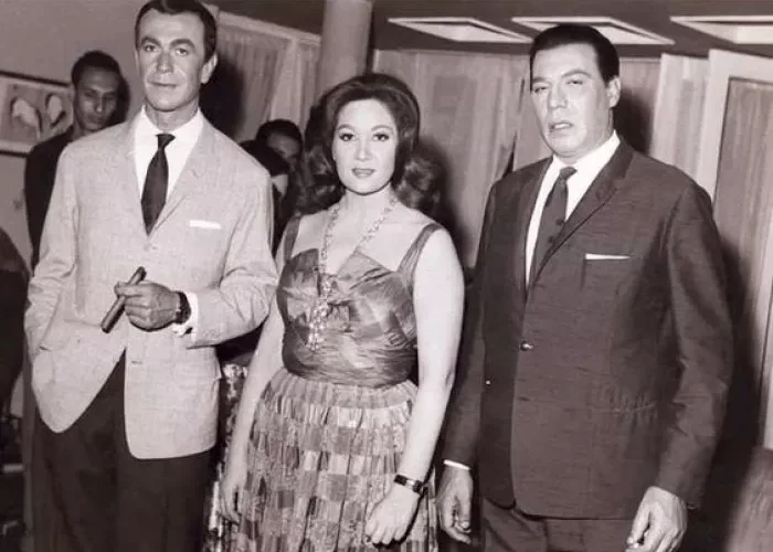 قبلات ساخنة من رشدي اباظة في مشهد ممنوع من العرض مع زوجة فريد شوقي اصابته بالجنون وجعلته يدمر حياتها وتبكي دماً بدل الدموع