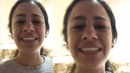 مصرية تنهار من البكاء بعد تعرضها للتحرش بمطار القاهرة.. فيديو