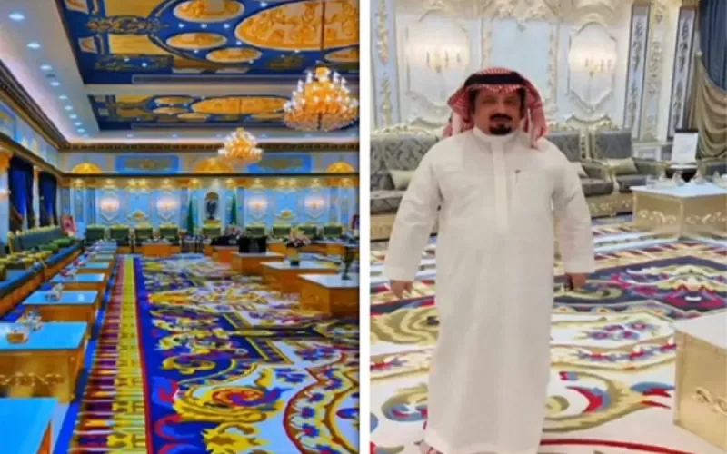 شاهد بالفيديو صدمة في السعودية بعد نشر صور من اغلى مجلس في المملكة قيمته خمسة ملايين ريال سعودي