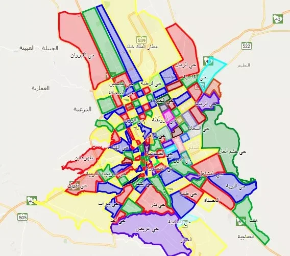 تحديث جديد على مناطق الهدد في الرياض ليشمل كل هذه الاحياء ومصادر تكشف عن قيمة المتر في تعويضات هدد الرياض