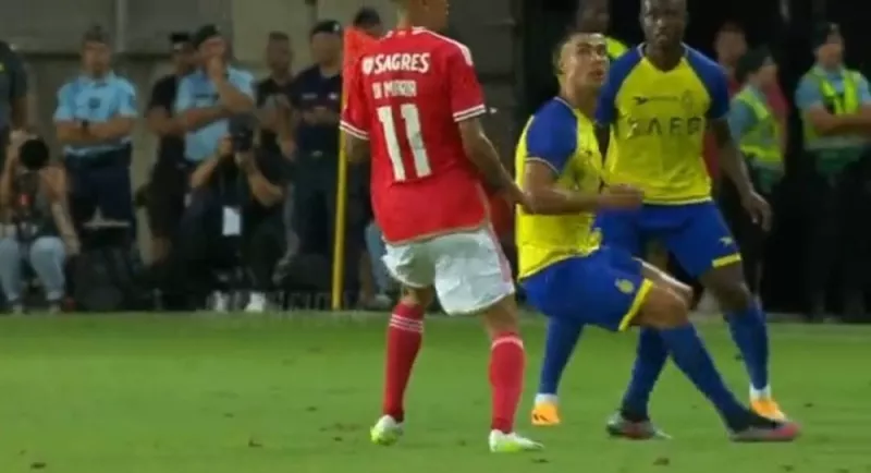 بالفيديو: دي ماريا يرقص رونالدو في لقاد النصر مع بينفيكا