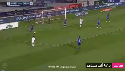 رابط مباشر تويتر مباراة الهلال ضد الفتح الدوري السعودي