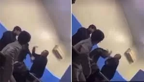 الفيديو الكامل لاعتداء مدرس في السعودية بطريقة وحشية على طالب داخل فصل في مدرسة خاصة