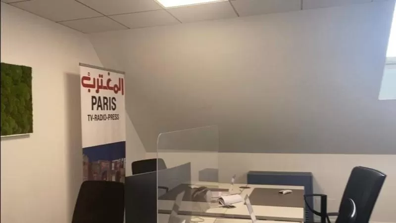 حريق يلتهم مقر قناة يمنية شهيرة في باريس وهذا هو السبب