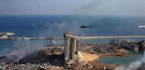 بعد أشهر من الحادث: تسريب لقطات سرية من لحظة انفجار مرفئ بيروت وما ظهر في الفيديو لا يصدق