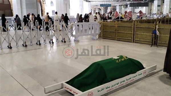 تشييع جثمان معتمرة