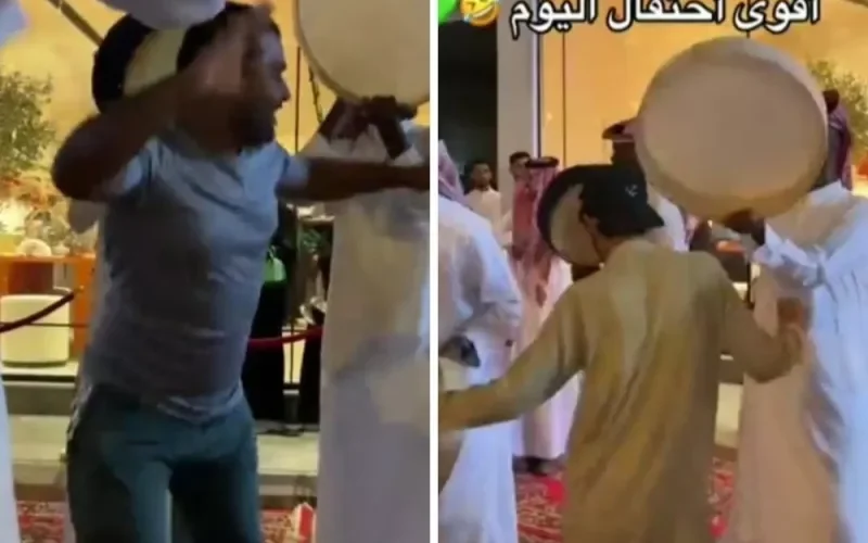 بالفيديو: مقيميون يشعلون المملكة بما فعلوه ليلة الاحتفال اليوم الوطني السعودي