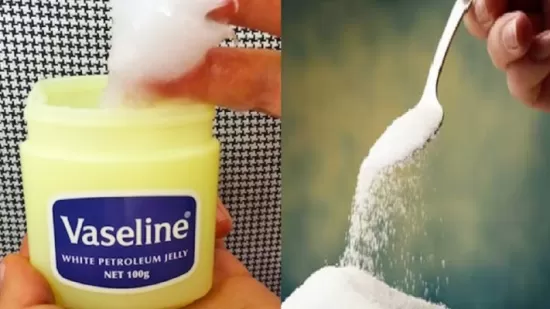 شاهد السحر بعينك عند وضع قليل من الملح على ملعقة فازلين وادهن بها هذه المنطقة الحساسة عنة المرأة  !..