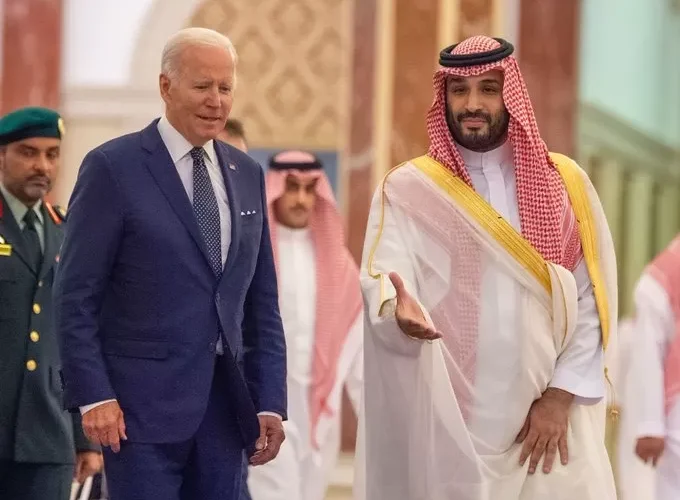 ماذا قال بايدن ومحمد بن سلمان في قمة جدة عن ازمة اليمن؟