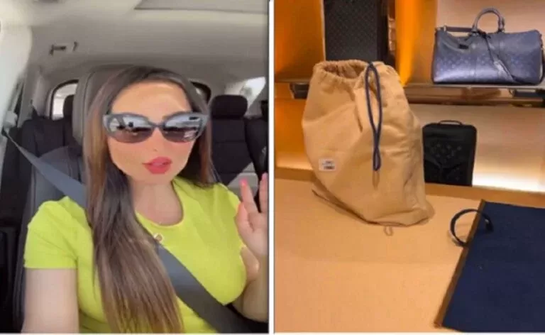 بالفيديو شاهد هند القحطاني تشتري شنطة يد بربع مليون ريال سعودي