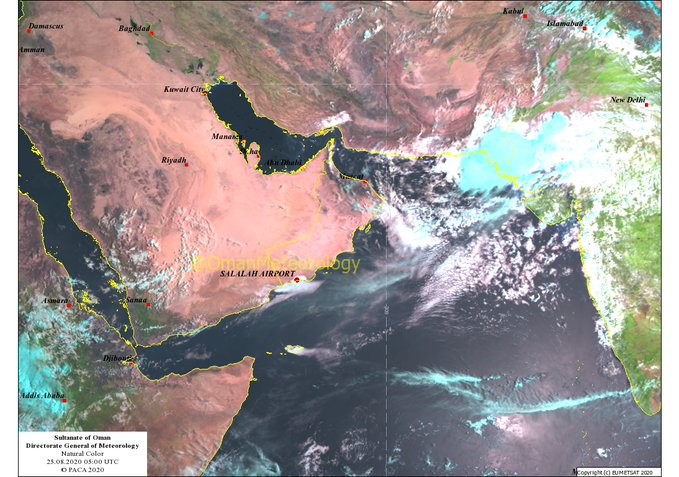 كبير خبراء الارصاد الجوية في أميركا يتوقع عواصف رعدية في اليمن