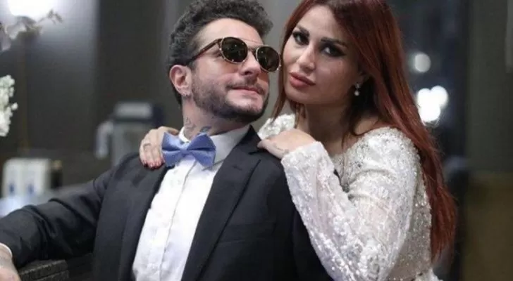 شاهد نادية الكامل طليقة احمد الفيشاوي تظهر بملابس مثيرة مع مشروع حبها الجديد