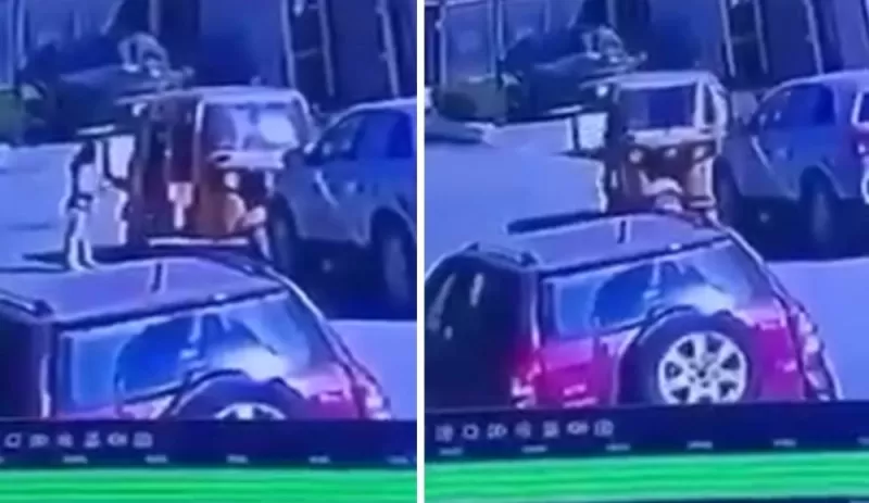 شاهد : لحظة اختطاف طفلتين في العراق داخل “توك توك” وقتلهما