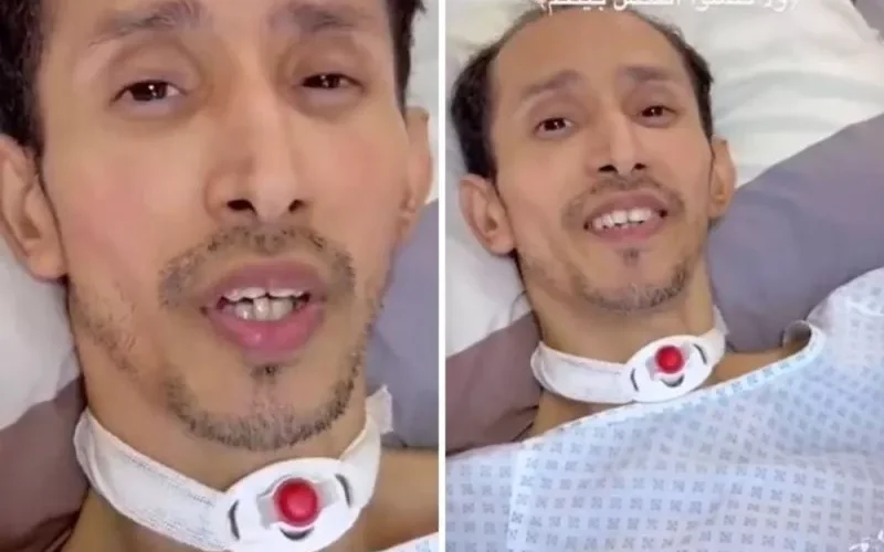 شاهد: سعودي يكشف خيانة زوجته له امام عينيه بعد اصابته بشلل رباعي