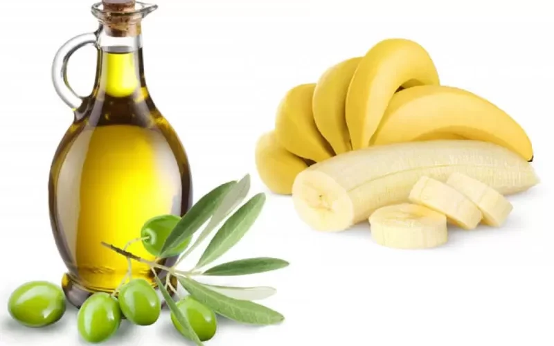 سر خلطة الموز وزيت الزيتون للنساء