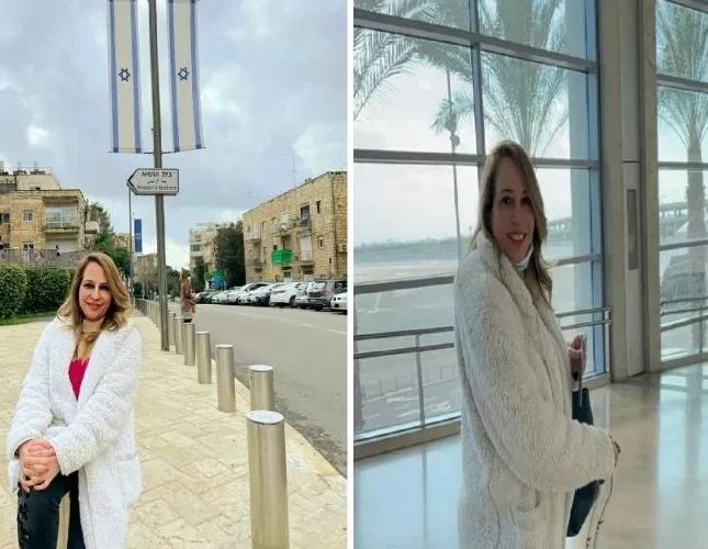 رسمياً: باحثة سعودية شهيرة تصل اسرائيل وتفتح النار على الفلسطينيين