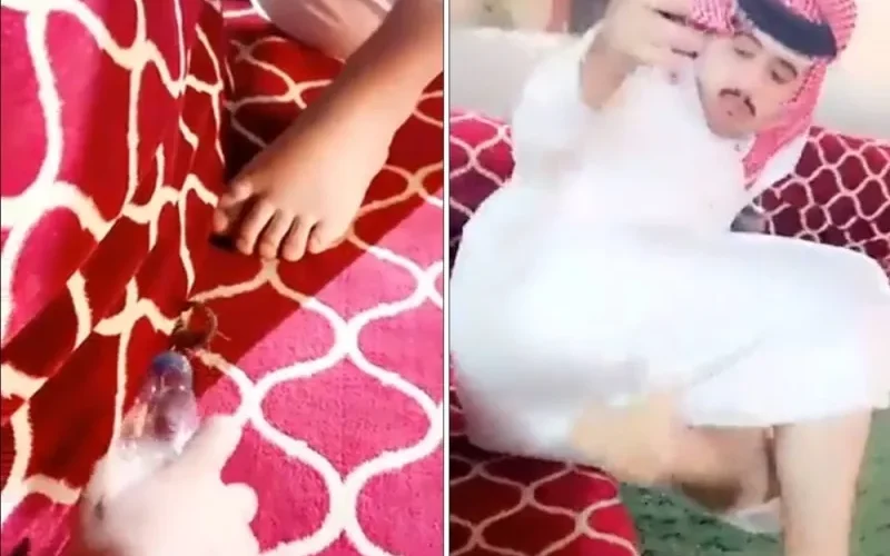 اسخف مقلب في السعودية ينتهي بكارثة .. فيديو