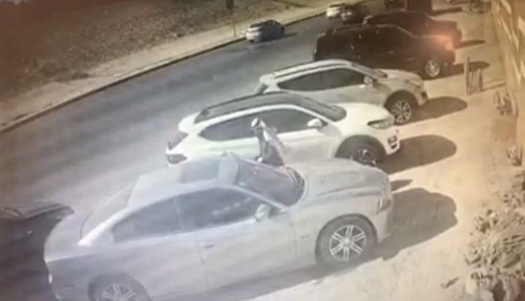 بالفيديو: شاب يكسر زجاج سيارة ويسرق حاسوبًا في وضح النهار بالرياض