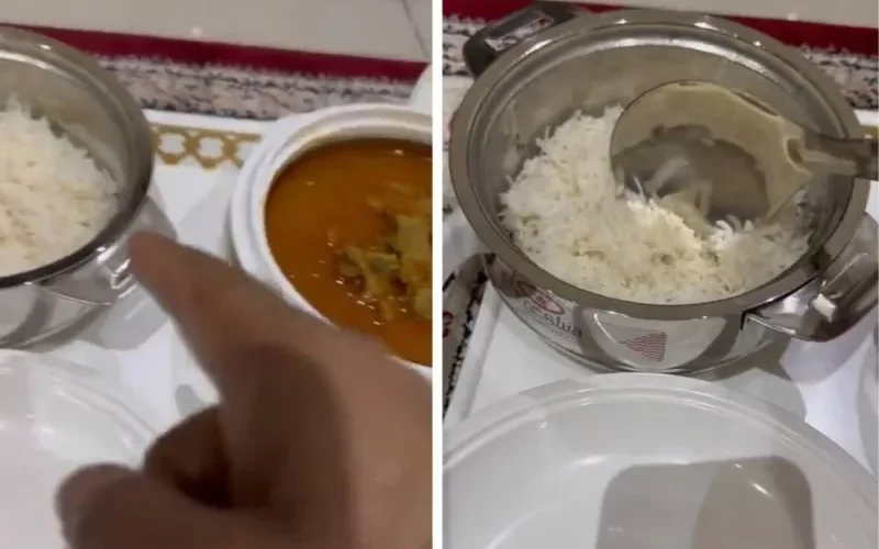 فيديو لمواطن سعودي يهدد زوجته بالزواج عليها بسبب حلوى “أم علي”