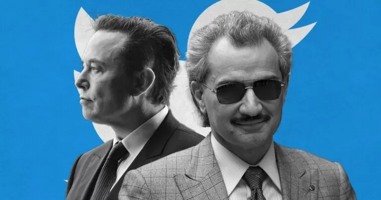 كلمات نارية من الوليد بن طلال لأيلون ماسك