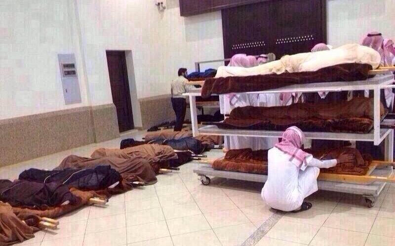 الصلاة على 109 جنازة في يوم واحد بالرياض