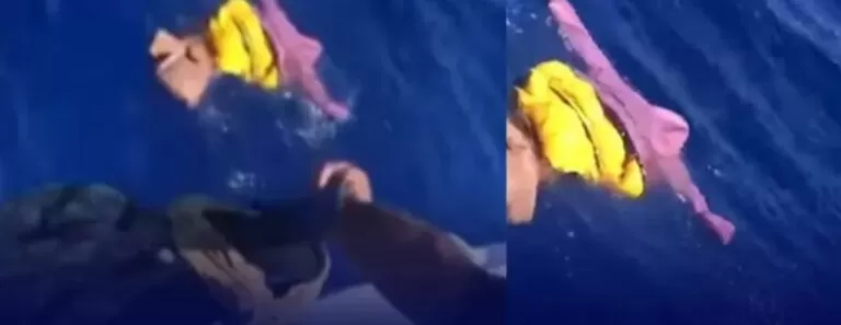 الفيديو الكامل لسوري يرمي طفله في البحر بعد ان مات من الجوع
