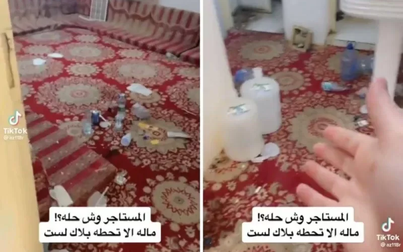 بالفيديو .. مواطن سعودي يدعو المؤجرين الفعل هذا الشي مع المستاجرين ..بعدان راى هذا المنظر