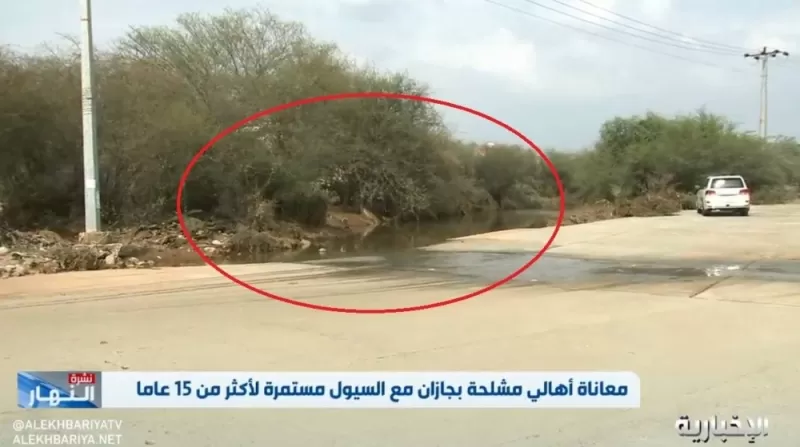 فيديو مرعب لغرق 4 أطفال من أسرة واحدة في سيول جازان .