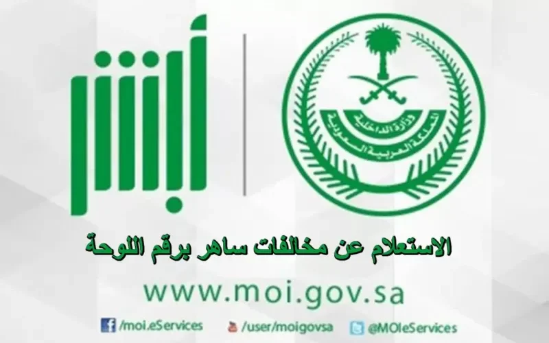 استعلم خلال دقيقة عن مخالفات ساهر