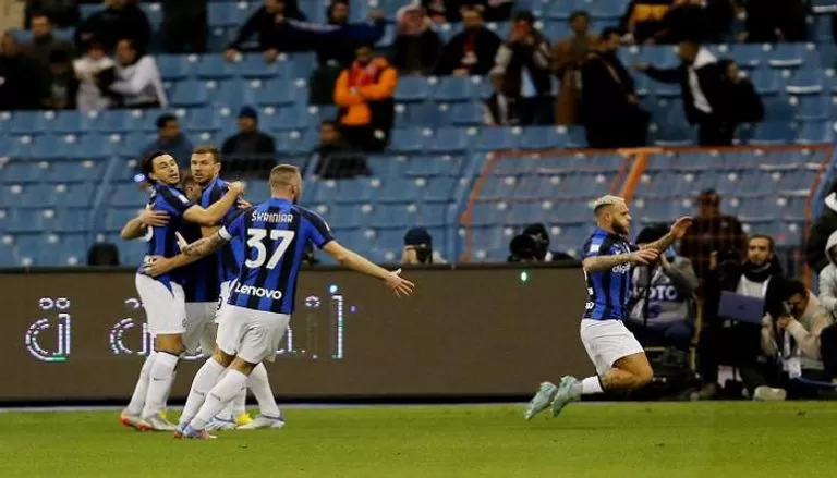 إنتر ميلان يتوج بطلا لكأس السوبر الإيطالي للمرة السابعة في الرياض