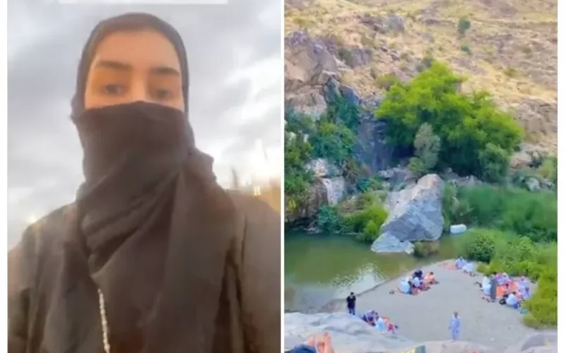 بالفيديو.. مشاهد ساحرة من شلال بني مرزوق في الباحة