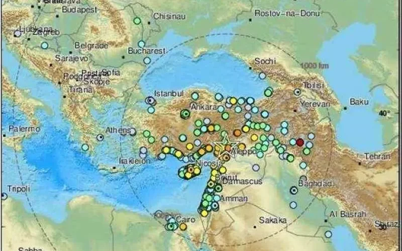 عاجل: زلزال عنيف يضرب دولة إسلامية فجر اليوم