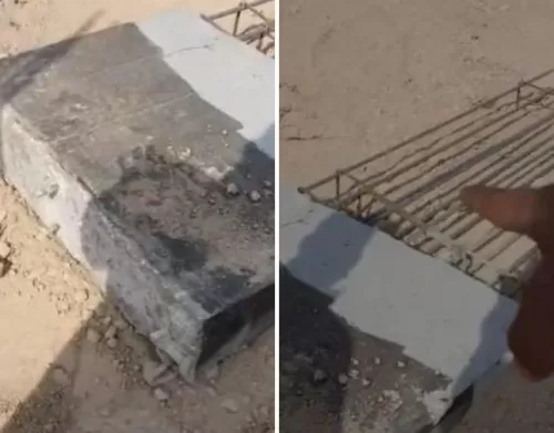 فيديو صادم من ارقى مخططات الرياض