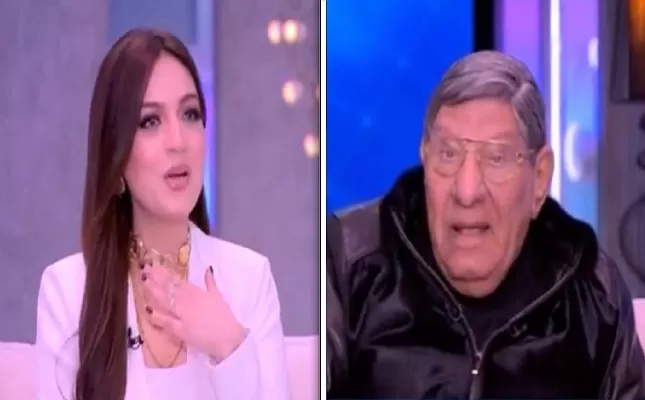 شاهد.. الإعلامي “مفيد فوزي” يوبخ مذيعة مصرية على الهواء بسبب عدم وقوفها للترحيب به…والأخيرة ترد
