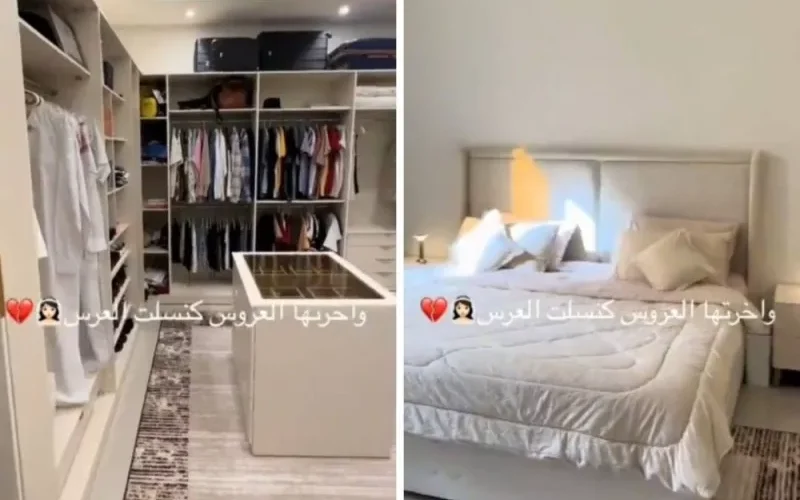 فيديو يشعل السعودية لما فعله عريس بأثاث منزله بعد الغاء العروسة للزفاف
